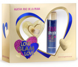 Coffret Love Glam Love Feminino EDT 80ml + Color Shower Gel 100ml Coffret Love Glam Love Feminino EDT 80ml + Color Shower Gel 100ml