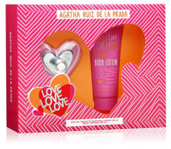Coffret Love Love Love Feminino EDT 80ml + Body Lotion 100ml Coffret Love Love Love Feminino EDT 80ml + Body Lotion 100ml
