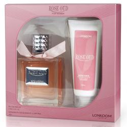 Coffret Rose Oud Feminino EDP 100ml + Loção Hidratante 100ml Coffret Rose Oud Feminino EDP 100ml + Loção Hidratante 100ml