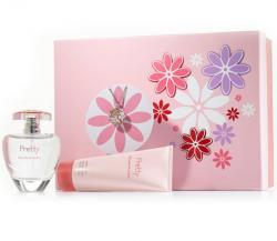 Coffret Pretty Feminino EDP 50ml + Body Lotion 100ml + Chaveiro Coffret Pretty Feminino EDP 50ml + Body Lotion 100ml + Chaveiro