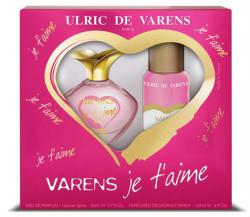 Coffret Varens Je t'aime Feminino EDP 50ml + Deo 125ml Coffret Varens Je t'aime Feminino EDP 50ml + Deo 125ml