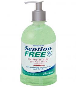 Gel Higienizador para Mãos Septionfree Hortelã Fiorucci 500ml Gel Higienizador para Mãos Septionfree Hortelã Fiorucci 500ml