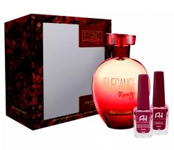 Kit Elegance Rouge Feminino Deo Colônia 80ml + 2 Esmaltes Kit Elegance Rouge Feminino Deo Colônia 80ml + 2 Esmaltes