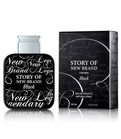 Perfume Story Of New Brand Black Masculino Eau de Toilette 100ml + Perfume Extreme Sport Fiorucci 10ml Perfume Story Of New Brand Black Masculino Eau de Toilette 100ml + Perfume Extreme Sport Fiorucci 10ml