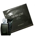 Coffret Never Lost Black Masculino Eau de Toilette EDT 100ml + Shower Gel 100ml. Coffret Never Lost Black Masculino Eau de Toilette EDT 100ml + Shower Gel 100ml.