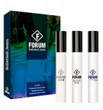 Kit Jeans Forum Rollerball Unissex Eau de Cologne 3 x 12ml Kit Jeans Forum Rollerball Unissex Eau de Cologne 3 x 12ml