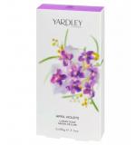 Sabonete April Violets Yardley Feminino Cx. tradicional 3 unid. de 100g Sabonete April Violets Yardley Feminino Cx. tradicional 3 unid. de 100g