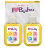 Kit I Love Baby Fiorucci Shampoo Baby 250 ml + Sabonete líquido Baby 250 ml Kit I Love Baby Fiorucci Shampoo Baby 250 ml + Sabonete líquido Baby 250 ml